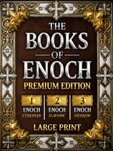 The Books of Enoch: The Complete Collection of Enoch I, II &amp; III | PREMIUM EDITION with Large Print, High-Quality Illustrations, and Extra Apocryphal Scriptures