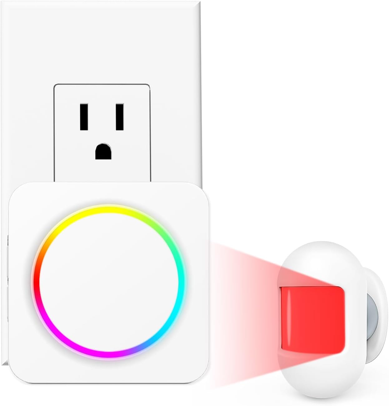 Wi-fi Movement Sensor, Movement Detector Alarm Indoor, Door Chime for Enterprise/Retailer/Workplace Entrance with Mini Measurement, 500ft Vary,32 Chimes and 5 Adjustable Quantity