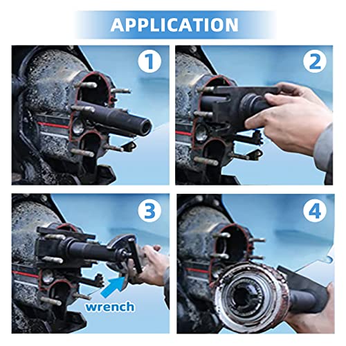 Image of BESTOOL Gimbal Bearing Puller and Installer, Mercruiser Alignment Tool Set | Heavy-Duty Carbon Steel, Removes And Installs Bearings, Fits Mercruiser Alpha, Alpha 1, MR, Bravo, Omc And Volvo