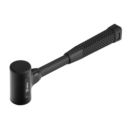 MTX Martelo de Poliuretano Anti-Retorno, 40mm, Cabeça Macia, Sem Vibração