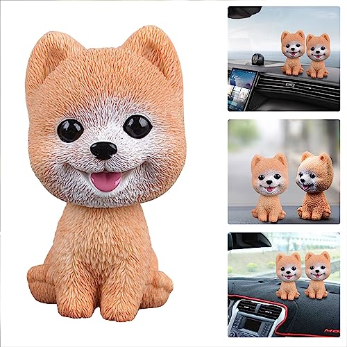 Yajimsa Figurine Solaire Qui Bouge La Tête | Gadget De Voiture En Plastique | Décoration Amusante Pour Bureau Ou Maison