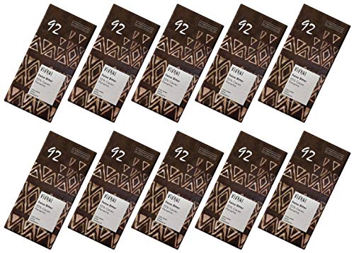 無添加 ViVANIオーガニックエキストラダークチョコレート 92%(80g)×10個 ★クール便★ 砂糖不使用、有機ココナッツシュガーを使用。