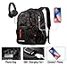 OPACK Extra Large Backpack,TSA Friendly Durable Travel Backpack with USB Charging Port/Headphones Hole, Anti theft&Secure, Water-Resistant Big Business College bag Fits 17