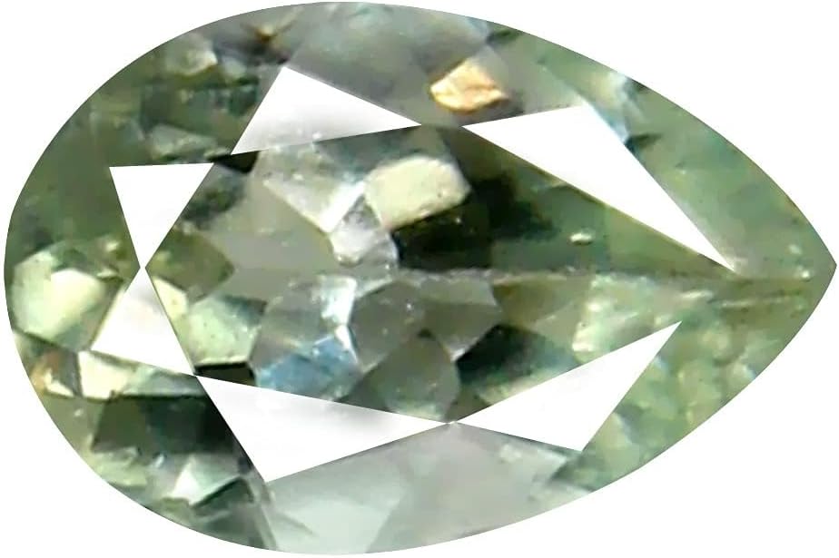 ルースストーン 0.39 🏎 ct Pear 【塩水水槽】 Cut (6 x 4 mm