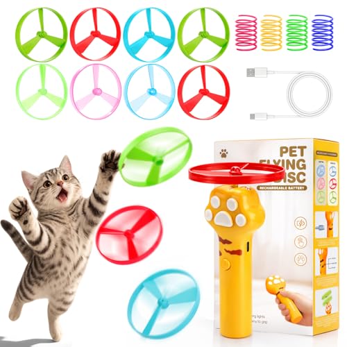 BABORUI Cat Disc Launcher Toy
