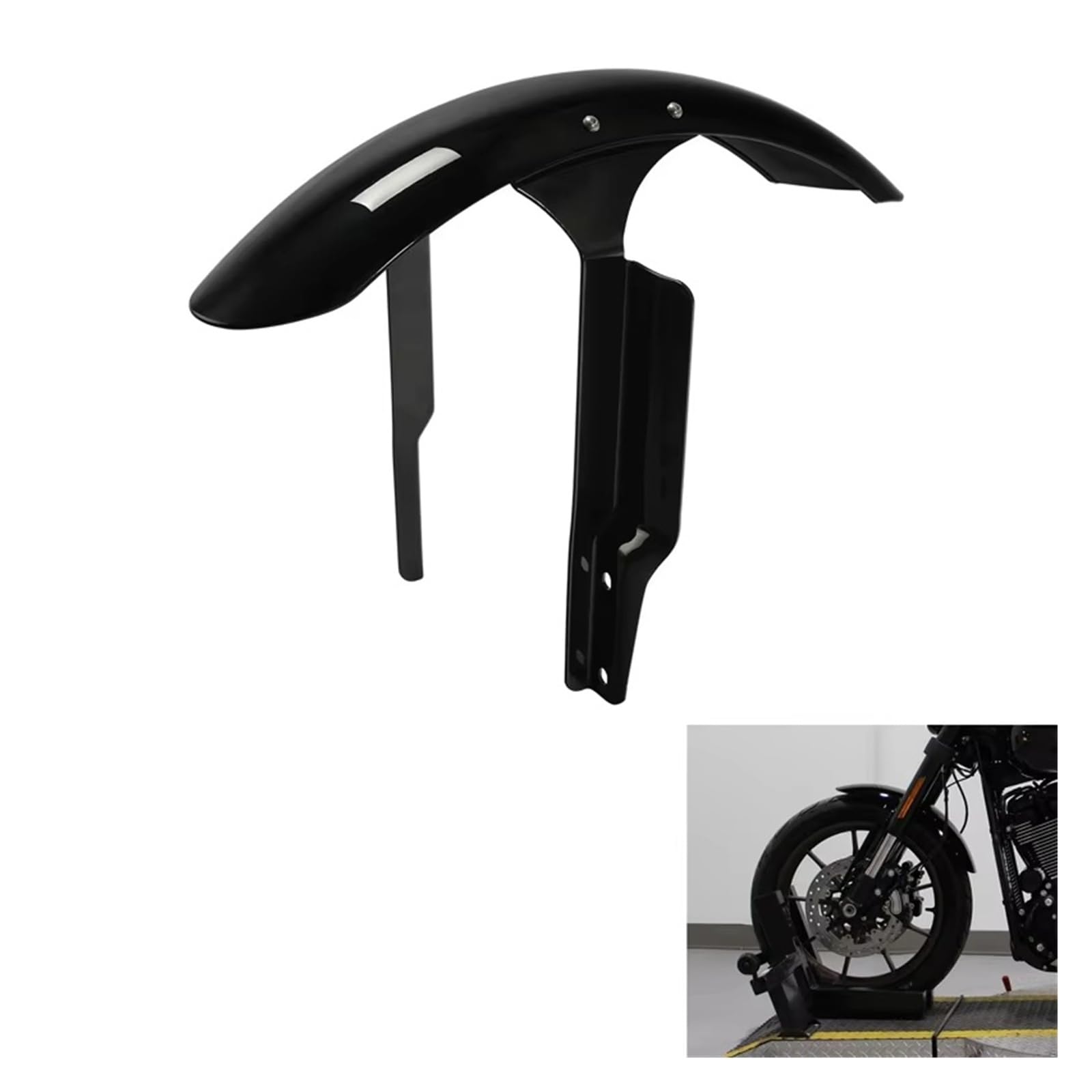 Amazon.co.jp: フエンダ- ハーレー用低ライダー用 ST FXLRST 22-24 S 