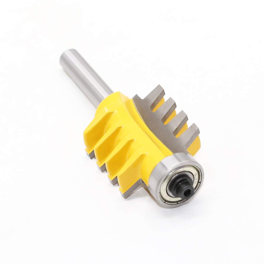 Broca para juntas de dedos con vástago de 8 mm, reversible para juntas de dedo, para carpintería