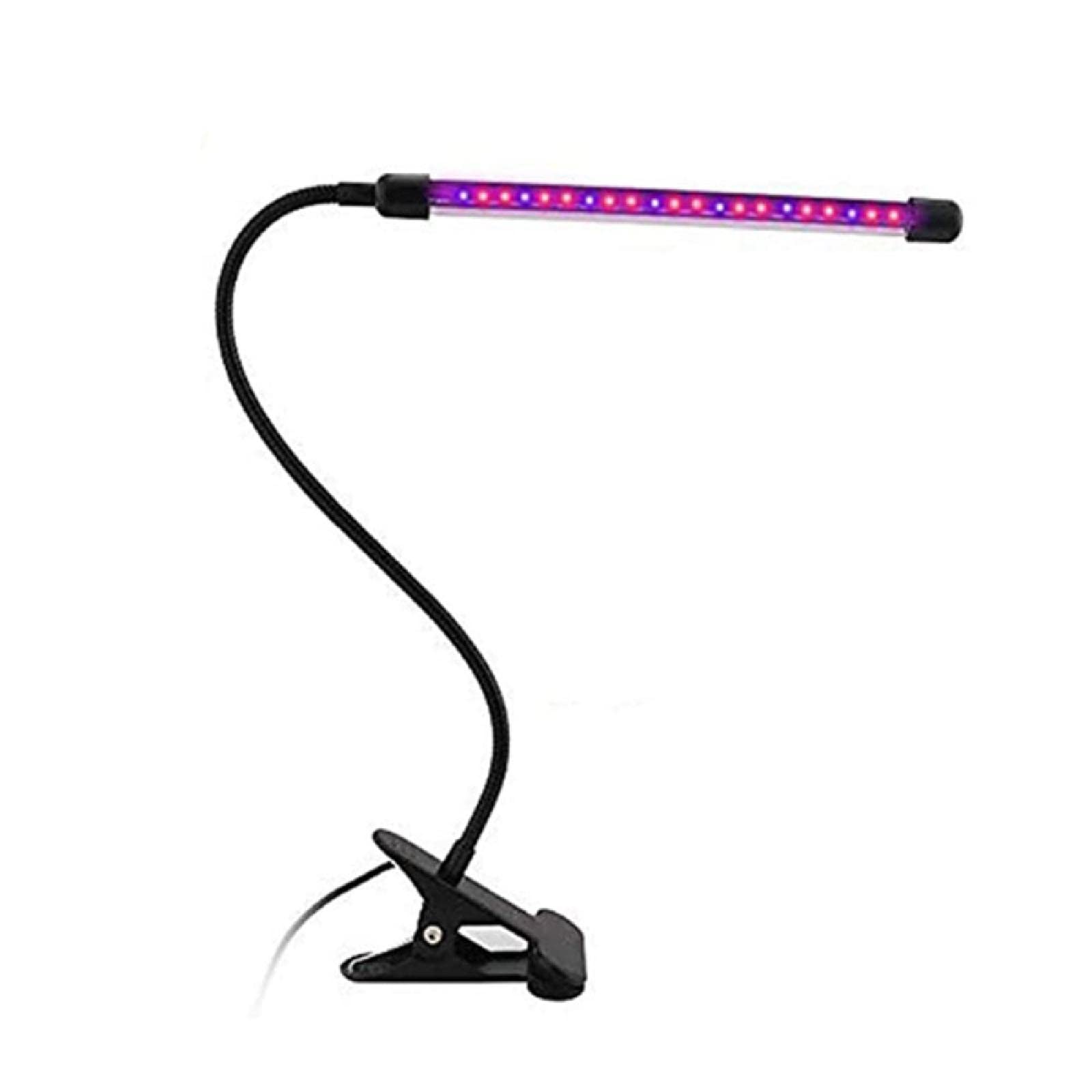 TopHomer Grow Lights for Indoor Plants, LED Grow Light with Full Spectrum & Red Blue Spectrum with 3/9/12H Timer, Adjustable Gooseneck(1 Goosenecks)