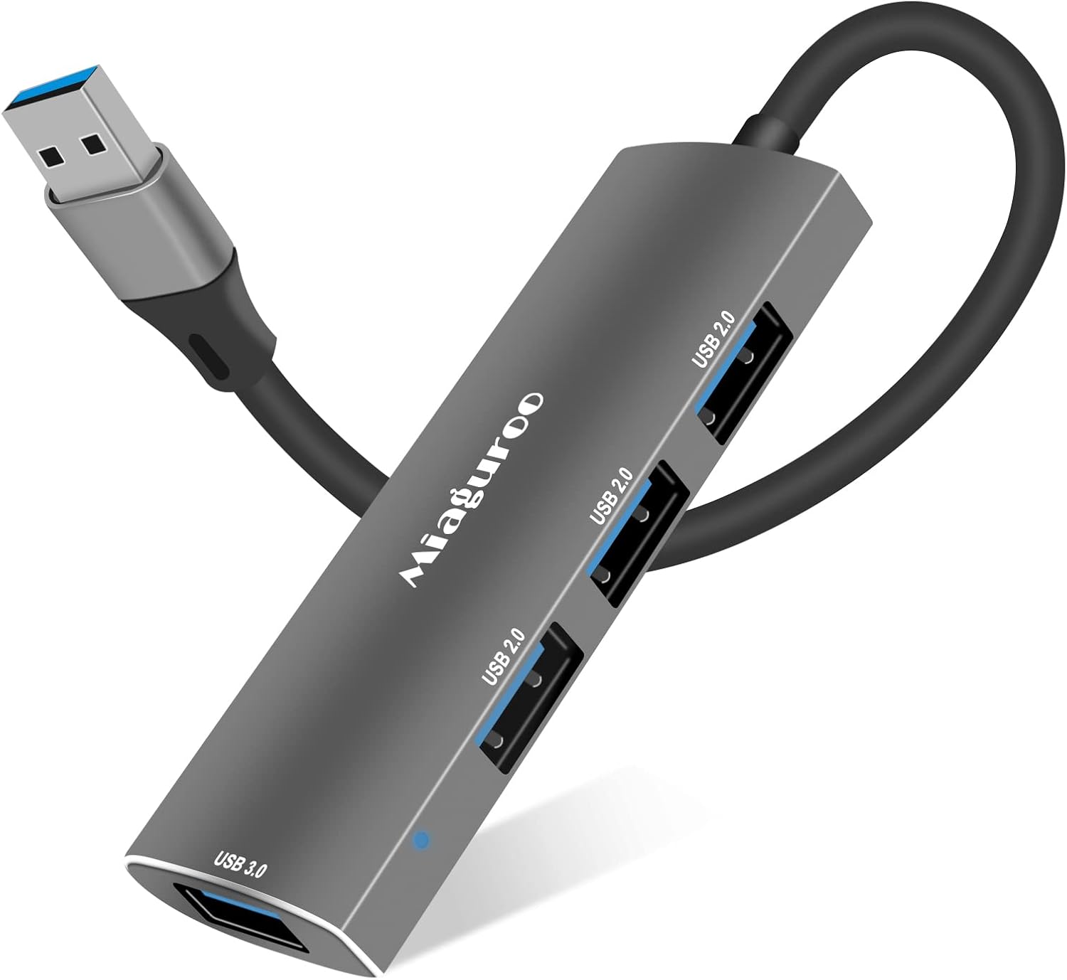 USB Hub, Miaguroo 4Port USB Hub for Laptop USB 3.0, USB 2.