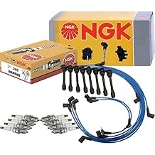 NGK Wire & 8 Standard Spark Plugs Kit For Lexus LS400 SC400 Base 4.0 V8 1UZ-FE