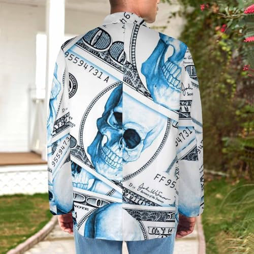 Men's Sport Coats & Blazers Ethnic Style Mens Blazer Casual Sport Coat Lightweight One Button Suit Jackets3