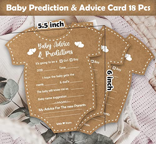 Image of Party Propz Baby Shower Games Kit - Pack of 18 Pcs Baby Shower Games, Baby Shower Kit, Baby Shower Game Cards, Baby Shower Placards, Baby Shower Accessories for Photoshoot, Baby Shower Gifts