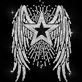 Taille:La taille du patch adhésif thermofusible:11.7 × 8.3 pouces/29.7 × 21cm . La taille du motif est plus petite que la taille du patch adhésif thermofusible. Veuillez comparer la taille du motif avant utilisation. Convient pour la décoration de costumes, bagage, décoration de chapeau.