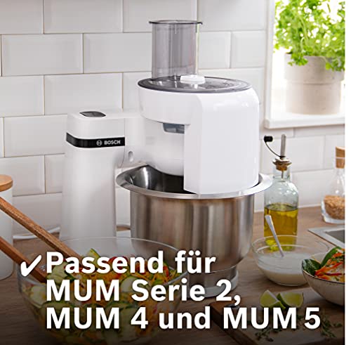 Bosch Tarcza do ścierania ziemniaków na placki ziemniaczane MUZ45KP1, nadaje się do mycia w zmywarce, wytrzymała, ze stali nierdzewnej,