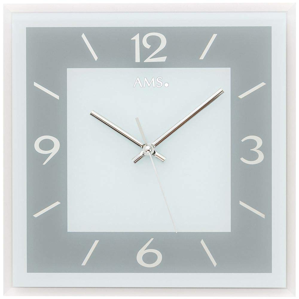 funk wanduhr quadratisch