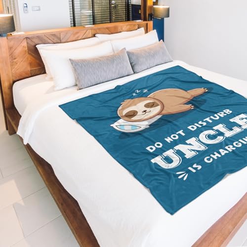 Niyewsor Uncle Gifts, Flannel Blanket Gifts for Uncle, Uncle Birthday Gifts,Uncle Gifts from Nephew, Niece, Best Uncle Gifts on father's Day Christmas Day (62 * 52in) - Image 4