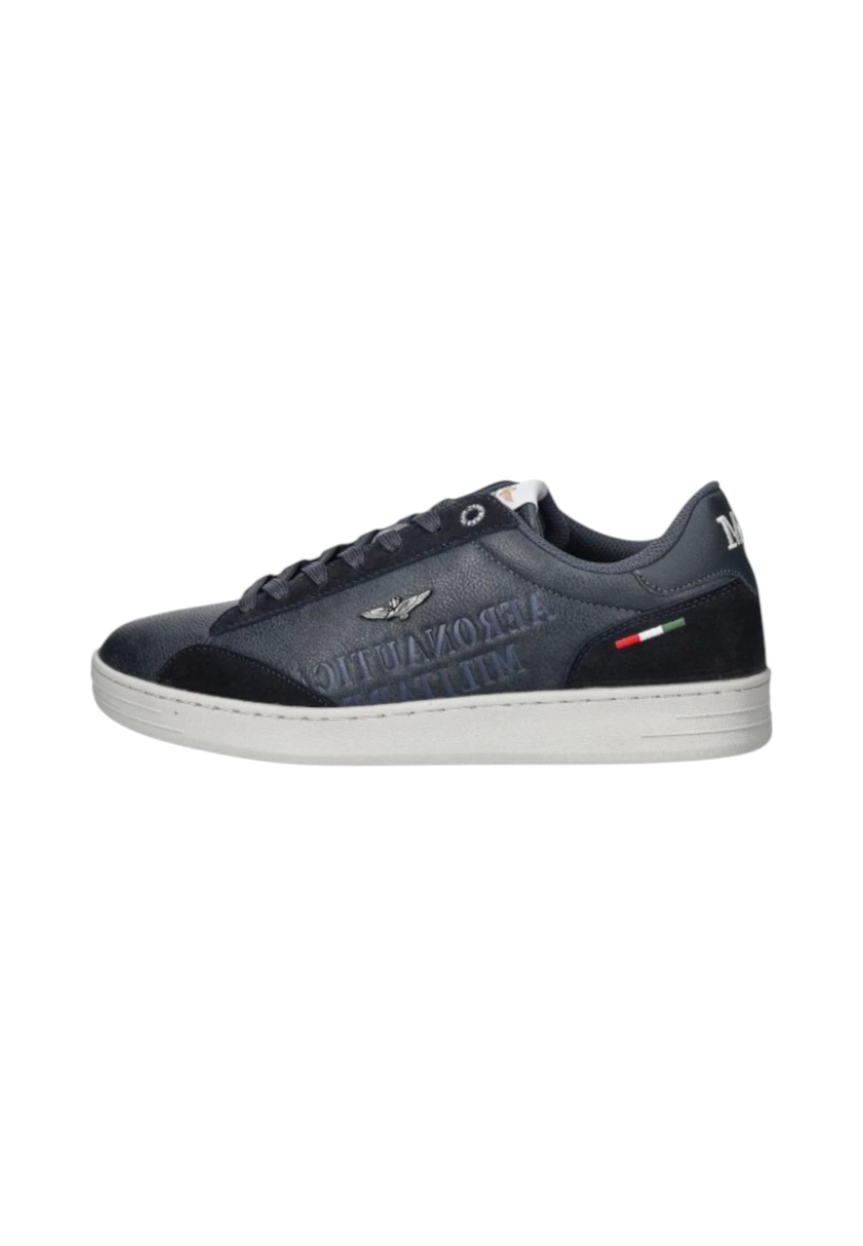 Aeronautica Militare Uomo Sneakers Basse 252SC0306UCT03385 Poliuretano Blu Scuro 44