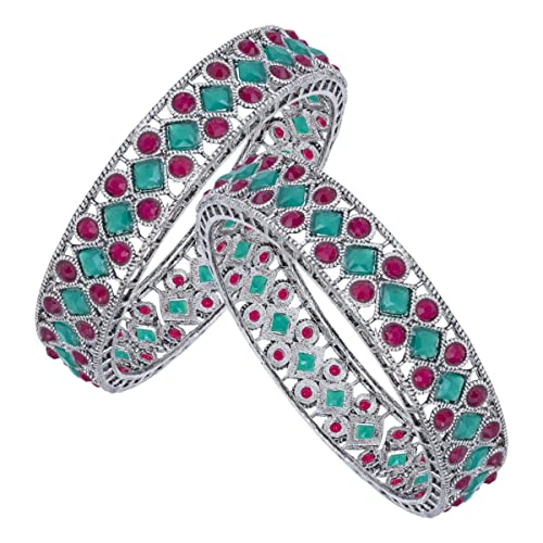 See full amazon price history chart for Sukkhi Modern Rhodium (Set of 2) Bangle For Women (B100509_2.4) Sukkhi Modern Rhodium (Set of 2) Bangle For Women (B100509_2.4) (B09QXK37Q8) Amazon Price History, Amazon Price Tracker