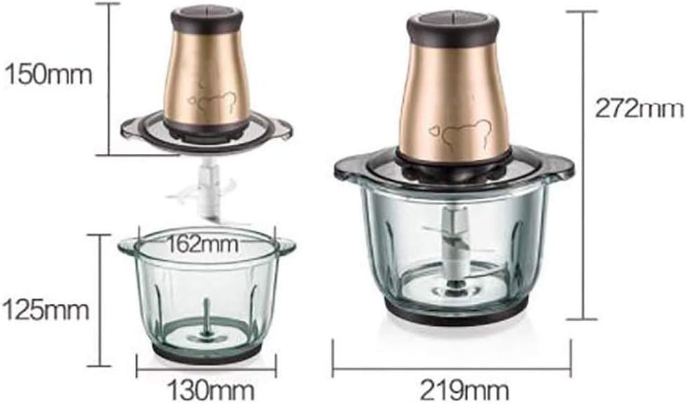 Electric Food Processor Meat Grinder and Chopper,Small Household Processor，Vegetable,Easy to Clean,Vegetables, Fruits and Nuts