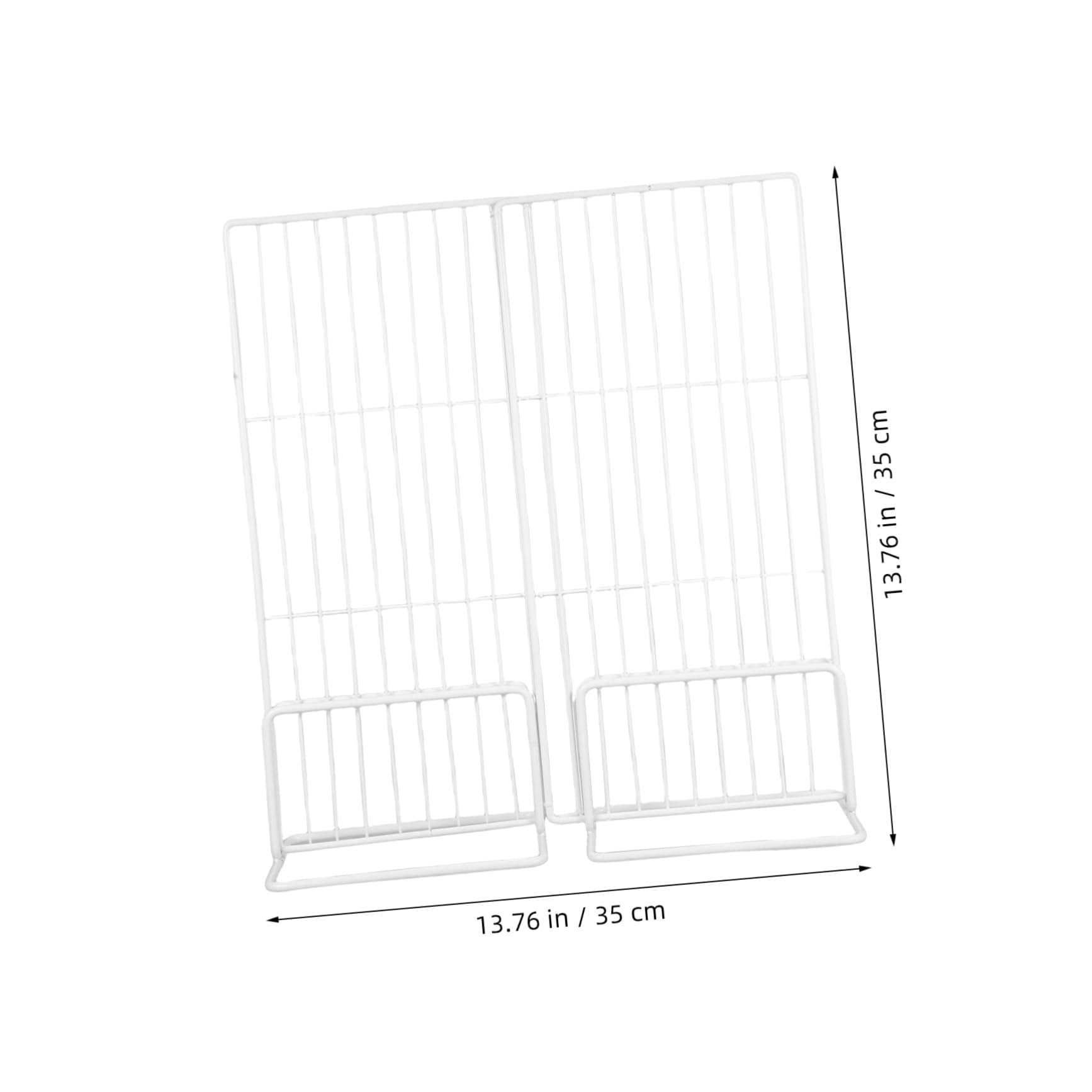 Mobestech Partición de Plástico para Congelador Organizador de Estantes para Refrigerador Separador Divisor de Malla para Congelador para Organizar Alimentos Cocina