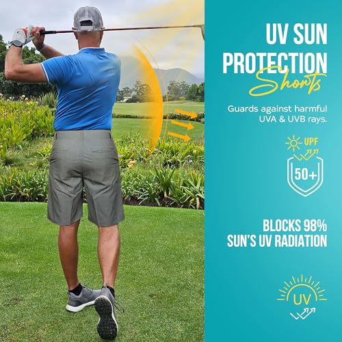 Banana Boat 4 Way Stretch Running Shorts for Men | Golf Hybrid Quick Dry Shorts | Running Shorts | Mens Hybrid Swim Shorts2