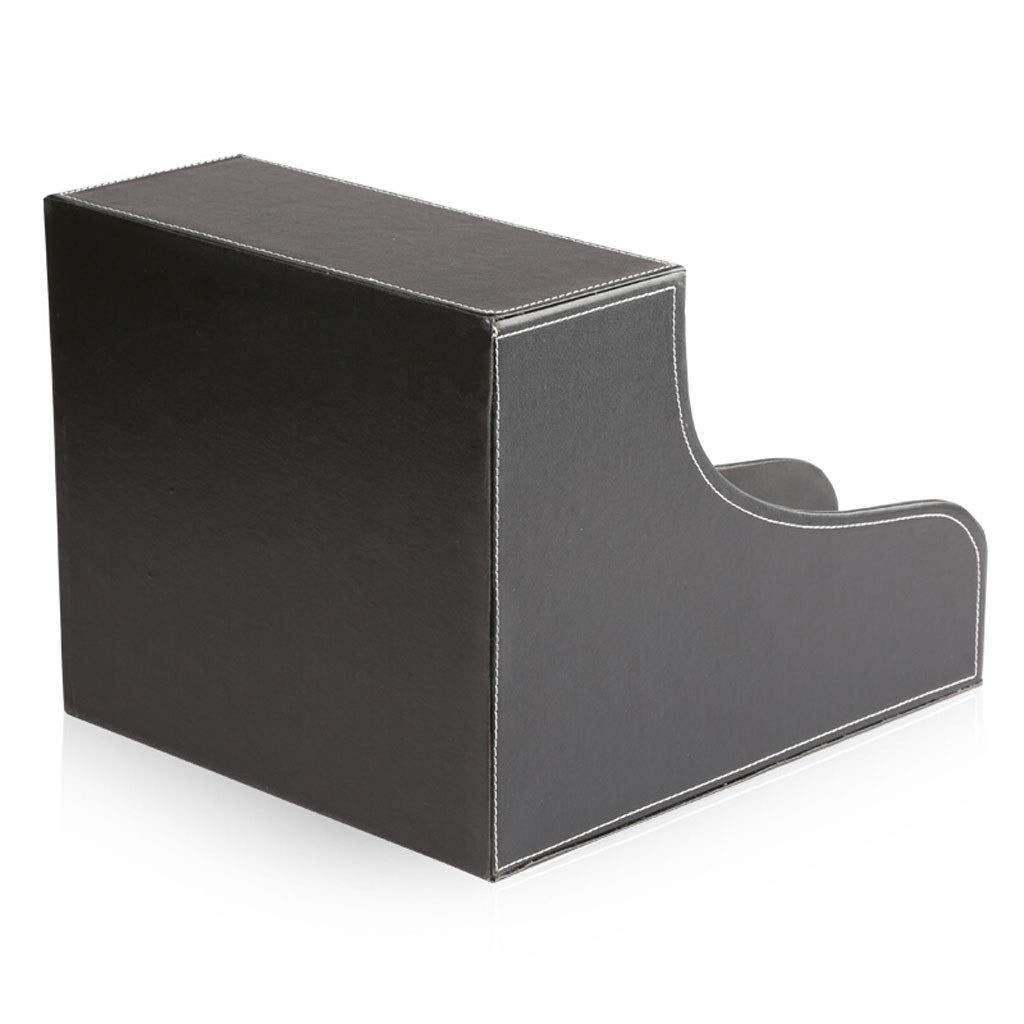 Rack documenti desktop verticale - File a tre colonneLeather Office Supplies Sorter per un'efficiente archiviazione di aree di lavoro e nizzazione aziendale