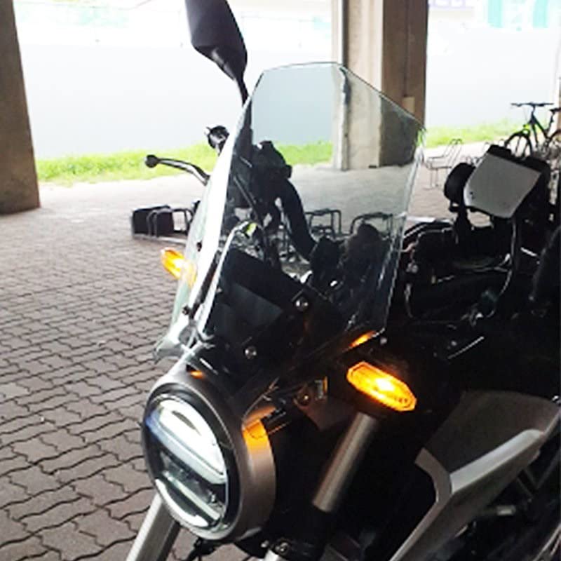 TAHDP Motorrad-Windschutzscheibe Windabweiser Für Für CB TAHDP Motorrad-Windschutzscheibe Windabweiser Für Für CB