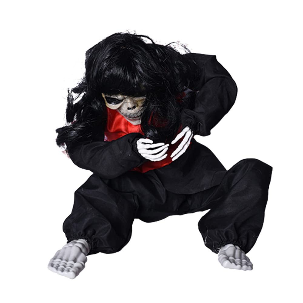 Generic Halloween Bar KTV De Ative Prop Shaking Crying Skull Ghost Weeping Girl Soul House Ba Room Horrible Tri Props