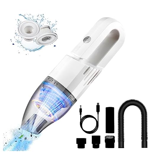 LIPUWS Mini Portable Car Vacuum Cordless Rechargeable,Handheld Vacuum Cordless for Quick Cleaning,Hand Vacuum Dust Buster Cordless Rechargeable,Hand Vacuum Portable Mini Vacuum Cleaner for Car Home