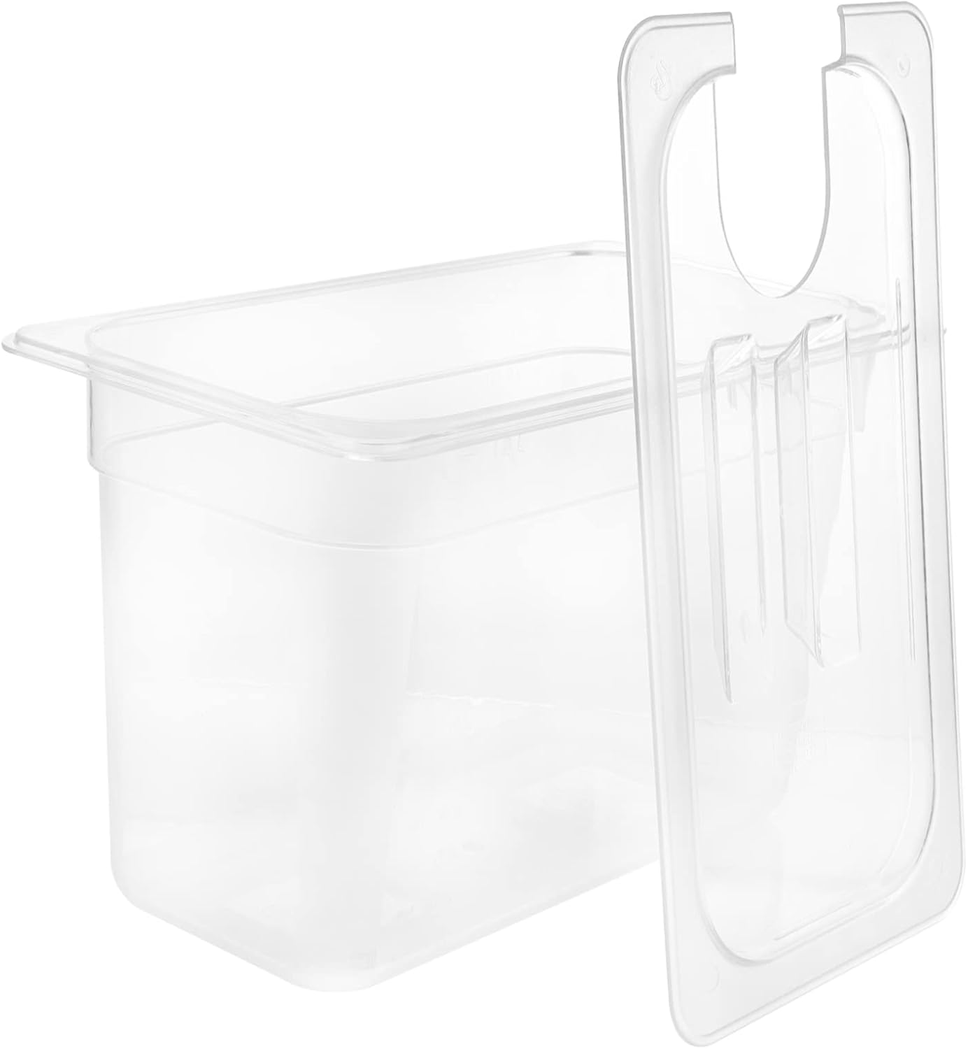 1 Pc Slow Cooker Container Vegetable Steamer Plastic to Go Containers Kitchen Storage Containers Sous Vide Accessories Simple Storage Bin Potato with Cover Food Grade Pc