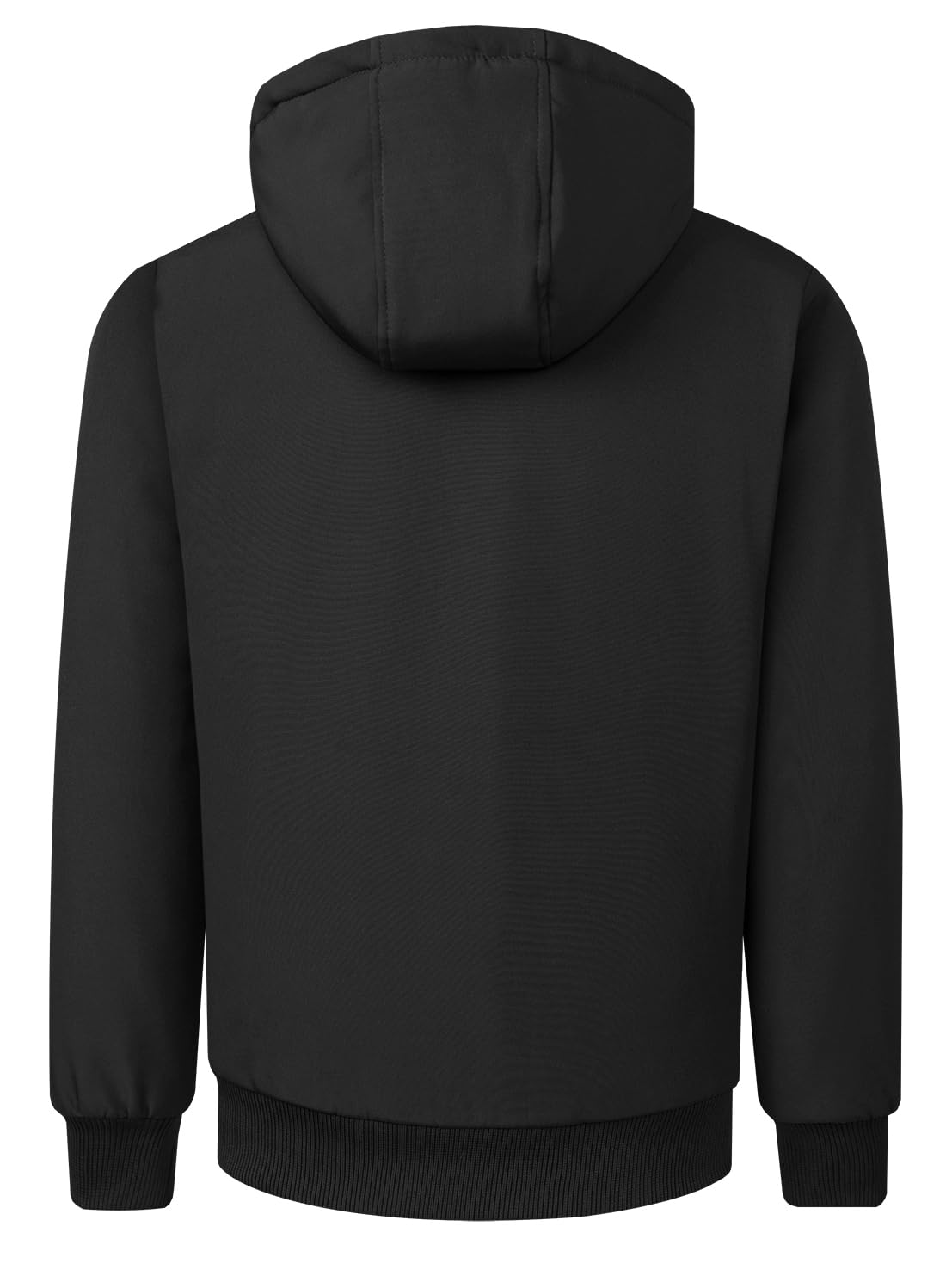 TONY BACKER Giacca Uomo Invernale Softshell Impermeabile Antivento con Cappuccio Staccabile, Giubbotto Cappotto Casual Trekking 3510