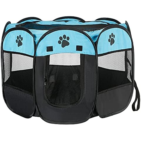 Parque plegable Tiandirenhe para mascotas pequeñas Cover