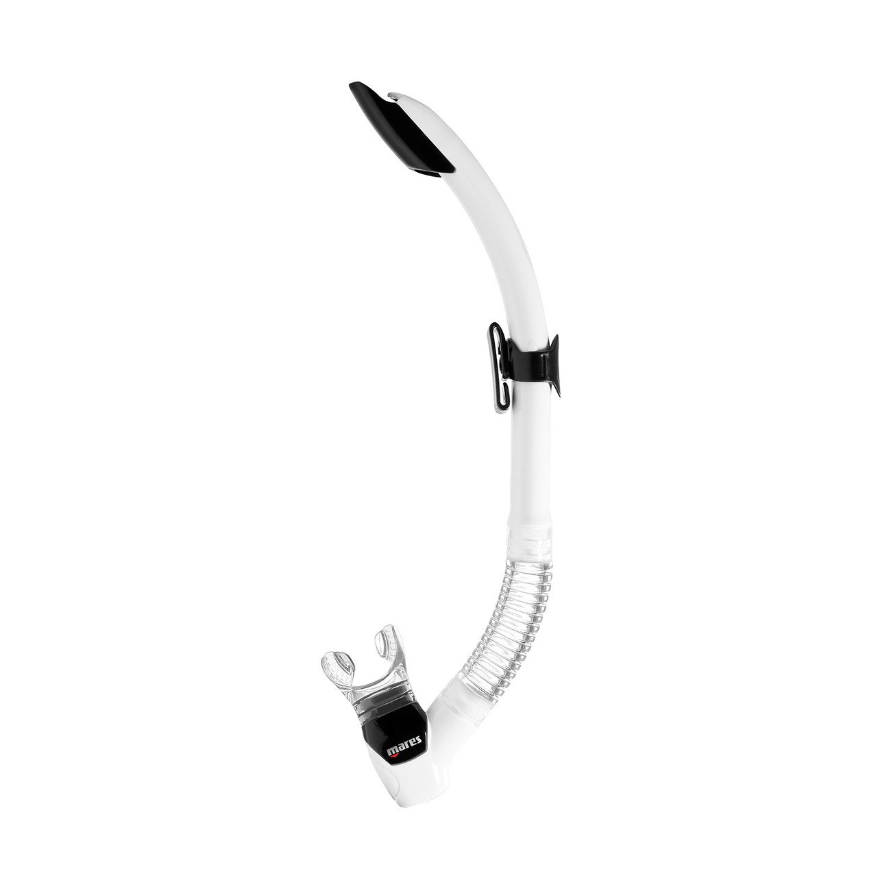 MARES 411488, Snorkel Adult Unisex, unisex adult, 411488, white/black, One Size