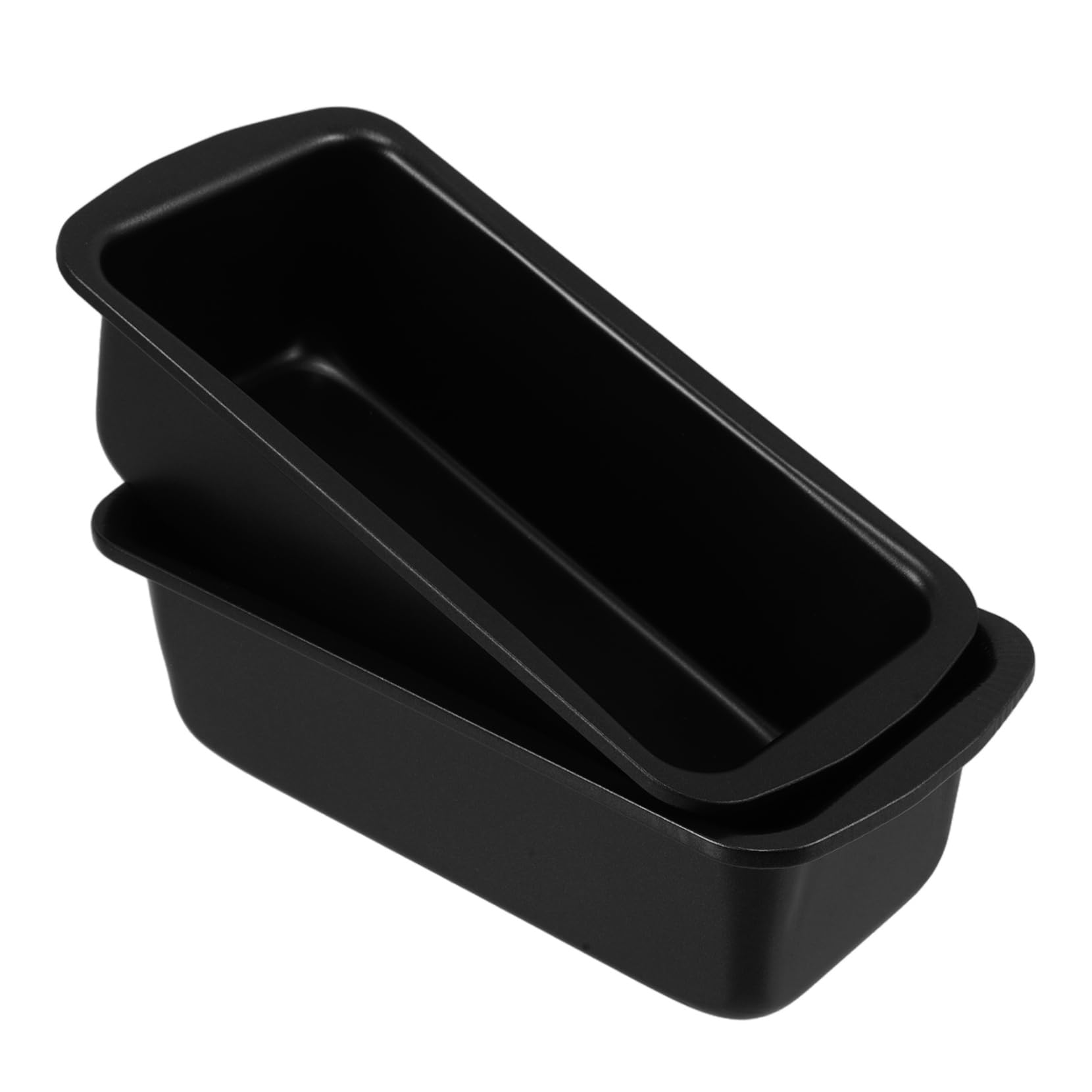 SOLUSTRE Sturdy Non-stick: 2-piece Loaf Pan Mini Cake Molds Bread Baking Tin for Toast Cakes Pastries