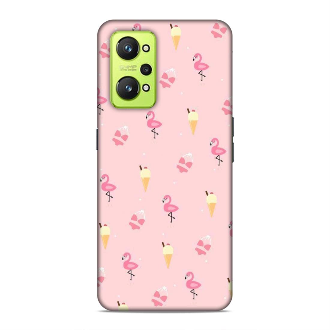 LETAPS® Printed Mobile Back Hard Case Cover for Realme GT Neo2 | Cute Pattern, Tiny Art, Ice Cream Love-2606