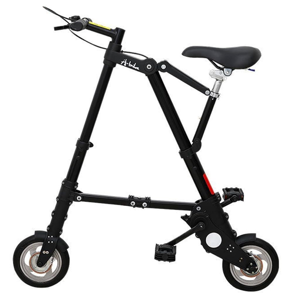 Mini Vélo Pliant Ultraléger Et Portable 8/10 Pouces pour Étudiant Adulte, Vélo Ville Pliable pour Sports Plein Air Cyclisme Voyages Et Déplacements Quotidiens. A,8in