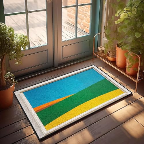 Paillasson d'été pour garçons résistant aux salissures 65 x 90 cm