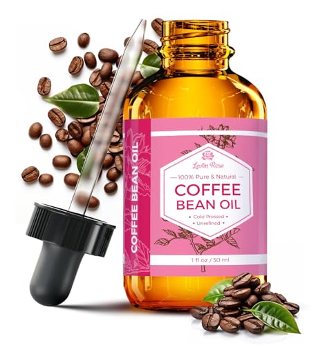 Leven Rose Coffee Bean Oil 1 oz - 100% Natural Cold Pressed...