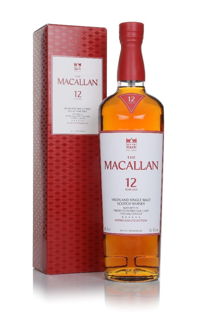 The Macallan Whisky Sherry Oak 12 Anos Single Malt 700ml | Amazon