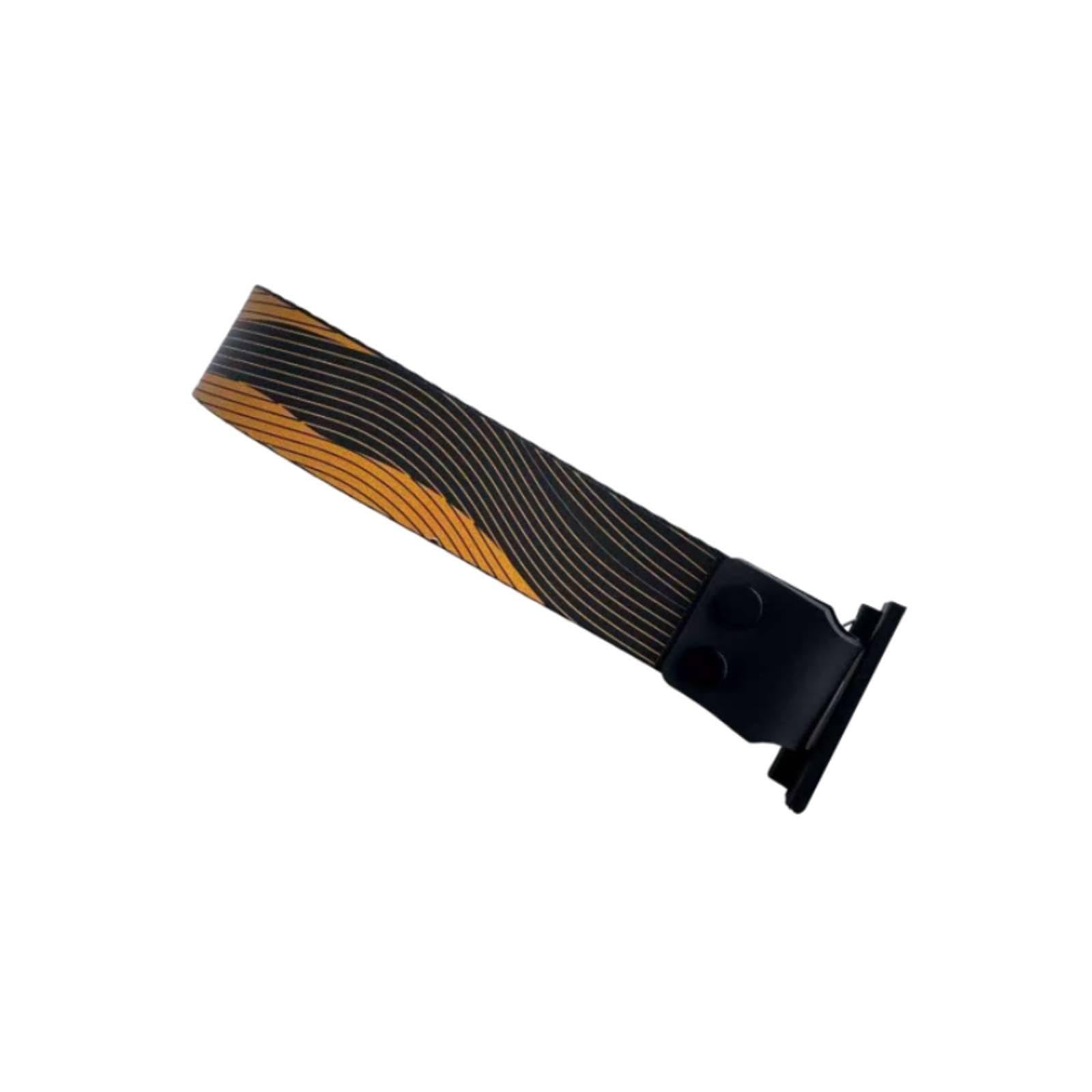 Keyboard Decorative Ribbon Universal Fit Keyboard Strap Personalized Decoration Computer Accessory for Gaming Enthusiasts, Desk Setup 3 Yellow Black Lines|Computers/Tablets & Networking-image-36