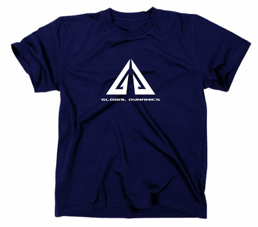 Styletex23 Men's Blue Eureka Global Dynamics T-Shirt Navy L