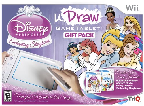 Udraw Gametablet With Udraw Disney Princess: Enchanting Storybooks And Udraw Studio - Nintendo Wii #TOP17