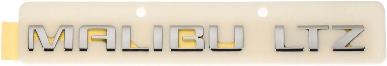 OEM NEW Trunk Lid Malibu LTZ Emblem Nameplate Chrome 10-16 Chevrolet 22842007
