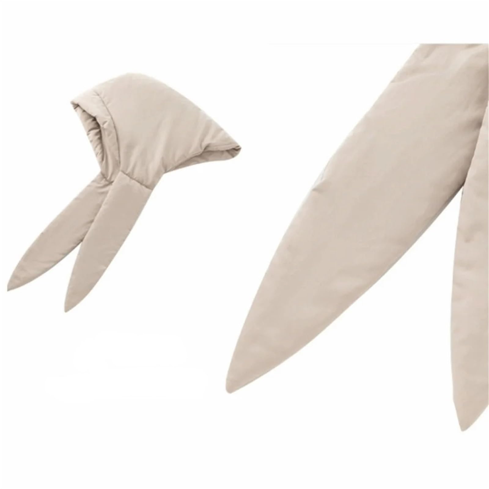 2 uds pañuelo Grueso de Invierno Repelente al Agua Capucha cálida a Prueba Viento diseño Puff Corbata Cuello protección del para Deportes Al Aire Libre