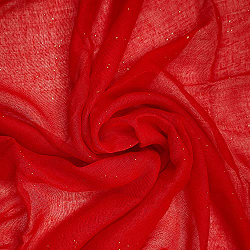 Image of Woogwin Women's Cotton Scarves Lady Light Soft Fashion Solid Scarf Wrap Shawl