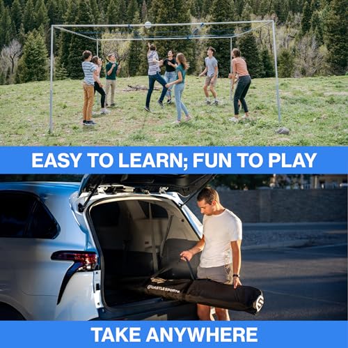 9 Square Castle Squares | Portable, Metal, Quick Set Up, Height Adjustable & Waterproof Indoor/Outdoor