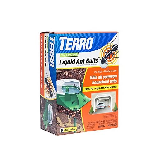 Terro 1806 Outdoor Liquid Ant Baits, 1.0 fl. oz. - 6 count