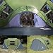 HUI LINGYANG 4 Person Easy Pop Up Tent-Automatic Setup Sun Shelter for...