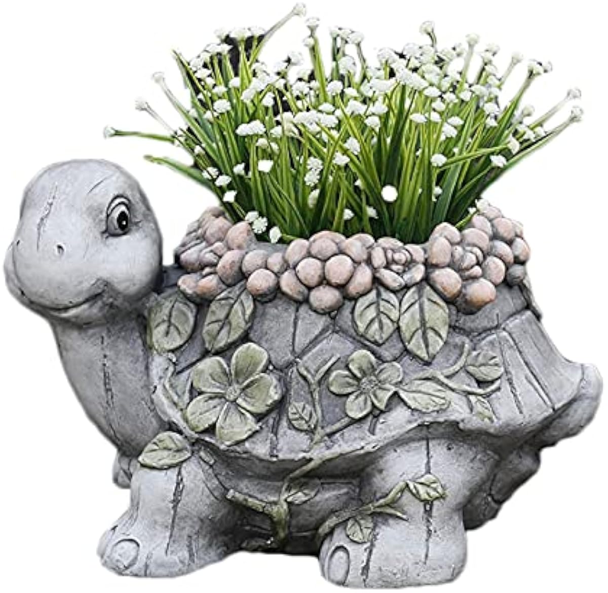 流行り かわいいタートル植木鉢 バルコニー多肉植物プランター屋外動物像庭の風景の装飾 9 84 高装飾 Diy 工具 ガーデン 正規輸入販売元 Www Sabitou Org