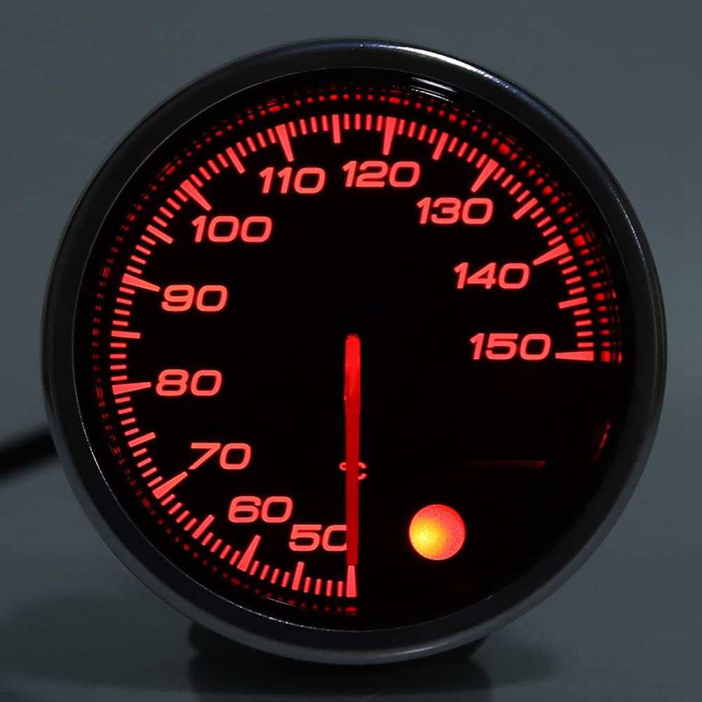 2io Öltemperaturmesser, Öltemperatur mit Bereich 50–150 ℃ und Warneinstellung, Inflation für alle Autos